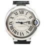 Cartier Ballon Bleu Silver Dial Stainless 33mm W6920085 3489 Ladies Watch