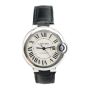 Cartier Ballon Bleu Silver Dial Stainless 33mm W6920085 3489 Ladies Watch