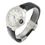 Cartier Ballon Bleu Silver Dial Stainless 33mm W6920085 3489 Ladies Watch