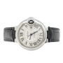 Cartier Ballon Bleu Silver Dial Stainless 33mm W6920085 3489 Ladies Watch