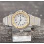 Cartier Santos Octagon Ladies Two-Tone Automatic Ladies Watch 25mm