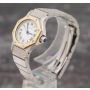 Cartier Santos Octagon Ladies Two-Tone Automatic Ladies Watch 25mm