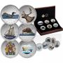 2016 Canada Big Coin set 6-Silver 5 oz coins complete 