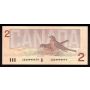 1986 Canada $2 banknote Theissen Crow CBG9999979 AU