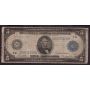 1914 $5 Chicago Federal Reserve Note 7G Lincoln White Melon G85571100A  VG