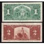 1937 Canada $1 $2 $5 $10 banknote set all Gordon Towers all nice VF