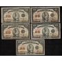 15x 1923 Canada 25 Cent banknotes McCavour Saunders mixed VG and FINE 