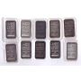 10x 1 oz JM Silver Bars Johnson Matthey 999 Fine Silver