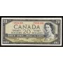 1954 Canada $20 banknote Beattie Rasminsky Y/E 9891109 EF+