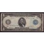 1914 $5 Chicago Federal Reserve Note 7G Burke Houston G74921274A F+