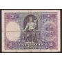 Hong Kong 1935 $1 HSBC F704,783  P-172 Helmeted woman