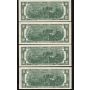 35x 1976 J USA Kansas $2 FR consecutive notes J12264264-98A FR1935J CH UNC