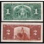 1937 Canada $1 $2 $5 $10 banknote set all Coyne Towers all nice VF