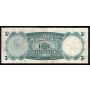 1957 Fiji 5 Shillings banknote P-51a Davidson Marais C/2 184548 Nive VF+