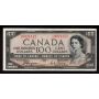 1954 Canada $100 devils face note Coyne Towers A/J 0021112 VF+