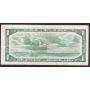 1954 Canada $1 replacement note Beattie Rasminsky *D/O0525391 F/VF