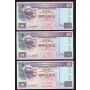 10x 1993 Hong Kong HSBC $50 Banknotes 10-notes UNC63 EPQ