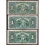 10x 1937 Canada $1 banknotes all VG or better 10-notes