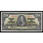 1937 Canada $20 banknote Coyne Towers J/E 6462265 very nice VF+