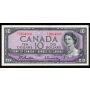 1954 Canada $10 banknote Beattie Rasminsky F/T 2604866 Choice AU