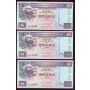 10x 1993 Hong Kong HSBC $50 Banknotes 10-notes UNC63 EPQ