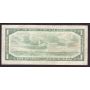 1954 Canada $1 replacement note Beattie Rasminsky No FPN *B/M0444741 FINE