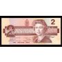 1986 Canada $2 replacement note Theissen Crow ARX2025978 BC55bA CH AU 