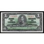 1937 Canada $1 banknote Coyne Towers K/N 7915403 Choice AU