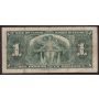 1937 Canada $1 note Osborne Towers B/A6735662 FINE