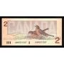 1986 Canada $2.00 banknote Thiessen Crow AUM 5317207 Choice Uncirculated