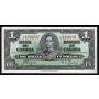 1937 Canada $1 banknote Coyne Towers K/N 4289797  nice Uncirculated