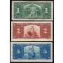 1937 Canada $1 $2 $5 $10 $20 banknote set all Gordon Towers FINE