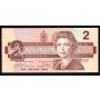 1986 Canada $2.00 banknote Thiessen Crow AUM 5317210 Choice Uncirculated+