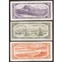 1954 Canada bank note set $1 $2 $5 $10 $20 $50 $100 7-notes F-VF+