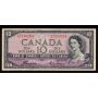 1954 Canada $10 devils face note Coyne Towers A/D7150264 VF+ small pin hole