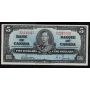 1937 Canada $5 banknote Gordon Towers W/C 2243315 VF