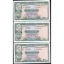 9x 1983 Hong Kong HSBC $10 banknotes Choice UNC63 or better