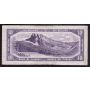 1954 Canada $10 Devils Face note Beattie Coyne BC32b I/D3036108 F/VF