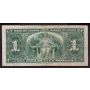 1937 Canada $1 banknote Gordon H/A2114322 Narrow Panel BC-21b FINE