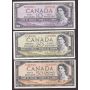 1954 Canada $1 $2 $5 $10 $20 $50