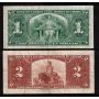 1937 Canada $1 $2 $5 $10 banknote set all mixed signatures and prefix all VG+