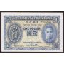 Hong Kong $1 banknote ND1940-41J/I298630 P-316 Choice UNC+