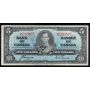 1937 Canada $5 banknote Coyne Towers H/S 6243837 nice VF