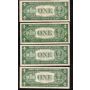 10 X 1935 $1 USA silver certificates including 2-Star Notes all nice VF+