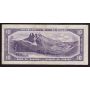 1954 Canada $10 Devils Face note Coyne Towers BC32a B/D3868676 a/VF