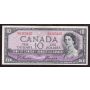 1954 Canada $10 Devils Face note Beattie Coyne BC32b H/D0365165 VF+