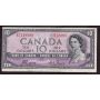 1954 Canada $10 Devils Face note Coyne Towers BC32a A/D7148998 F+