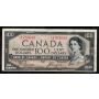 1954 Canada $100.00 devils face banknote Beattie Coyne A/J 1765043 nice FINE+