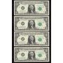 25x 1963 B $1 dollar FRN L San Francisco consecutive L35258926-50G CH UNC+