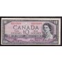 1954 Canada $10 Devils Face note BC32a Coyne Towers C/D2872578 VF+